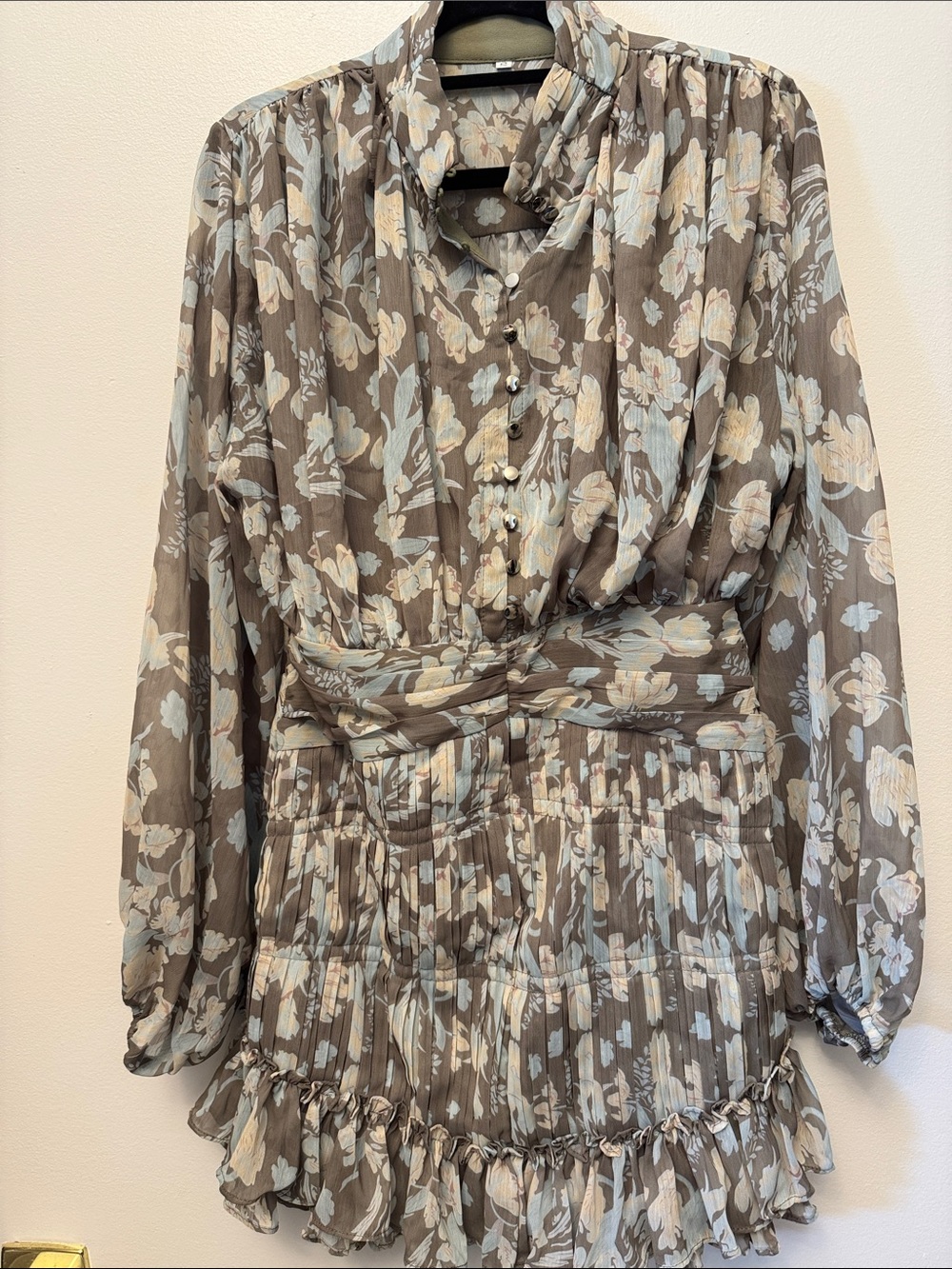 Detailed Cotton Blend Dress